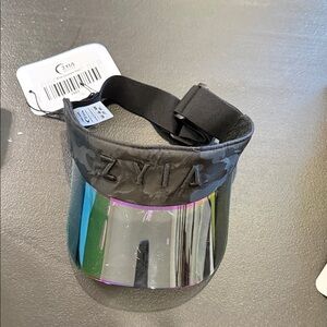 ZYIA Black Coronado Visor NWT 1963
